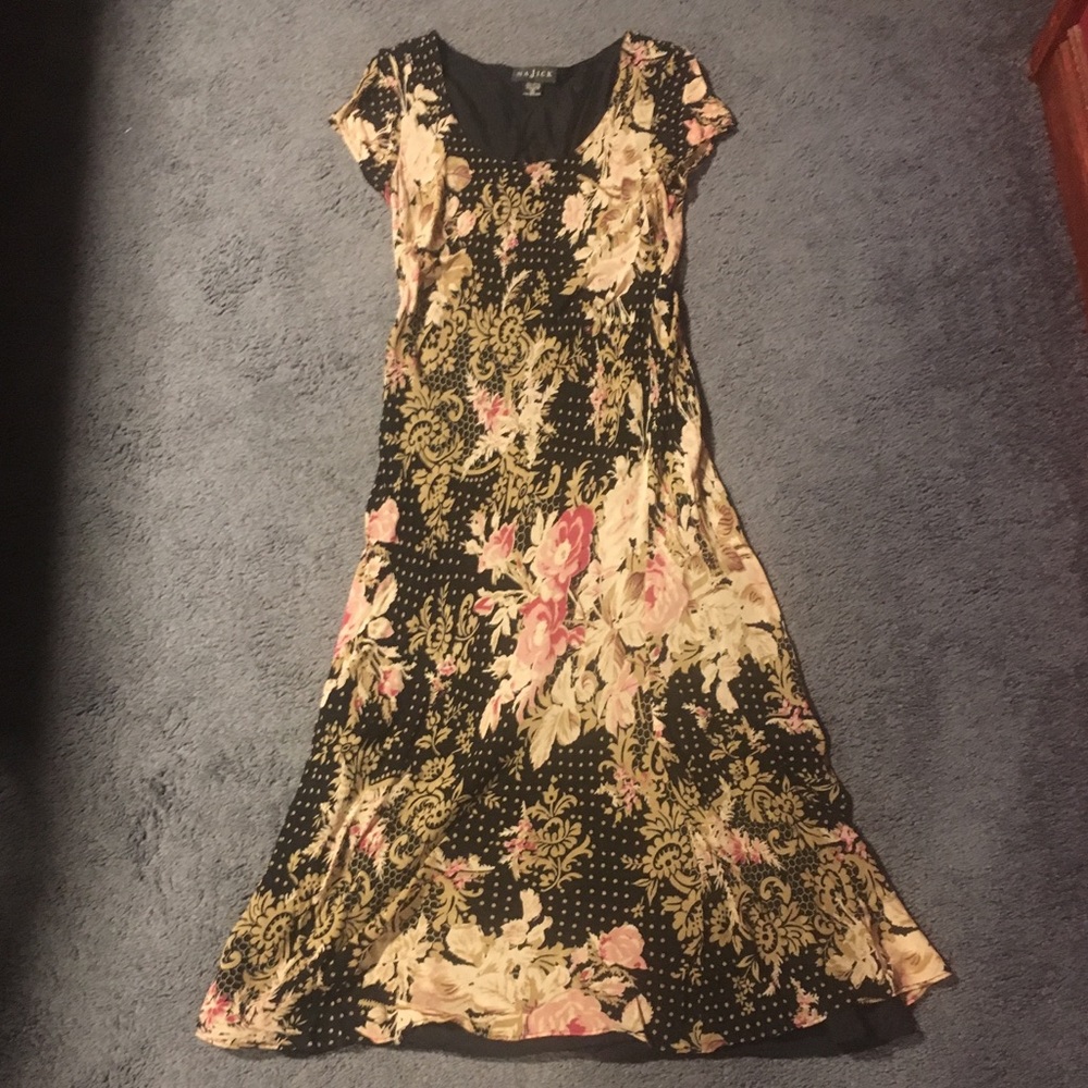 MAJICK Floral Maxi Dress